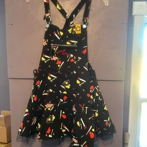 Killstar chucky good guys overall dress large